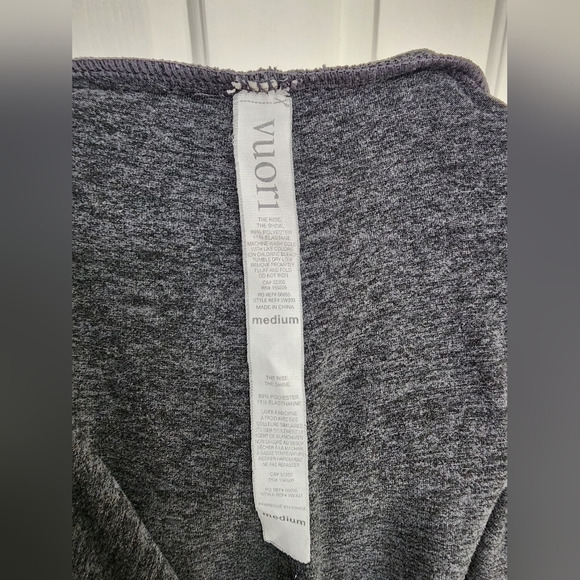 Vuori Women's Performance Jogger Size Medium In Shade Charcoal Heather - Picture 8 of 8